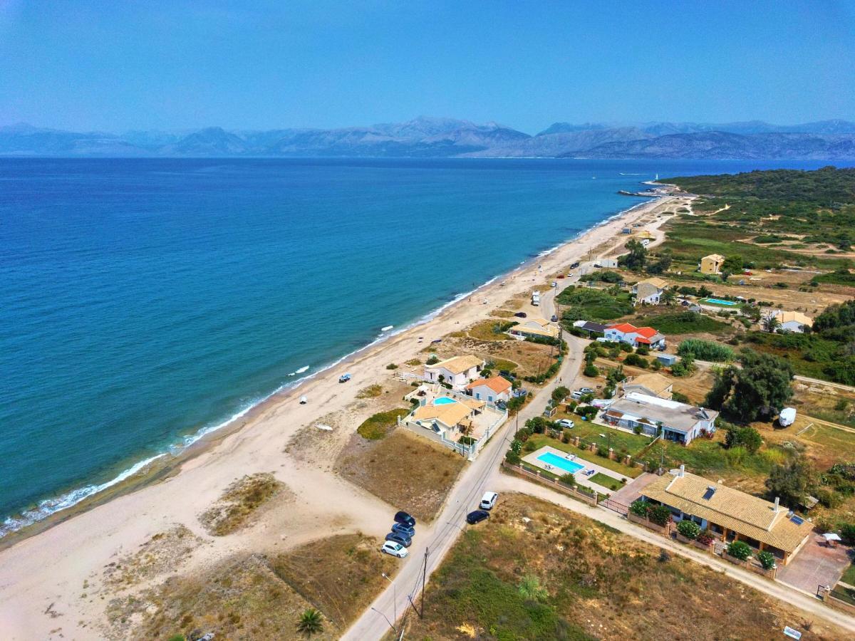 Drosia Beach House Almyros Corfu Almiros Beach المظهر الخارجي الصورة